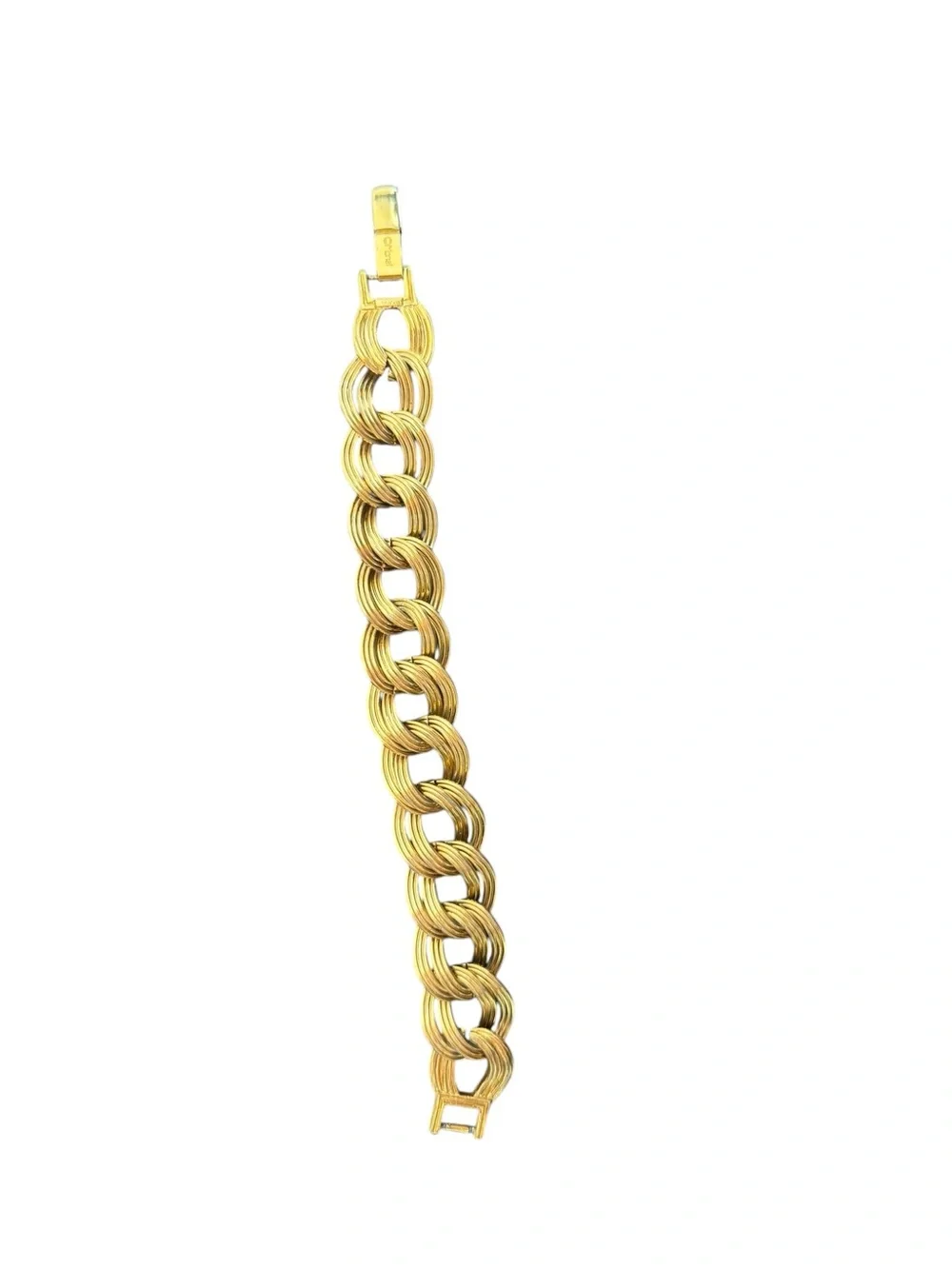 Monet Gold Twisted Link Bracelet